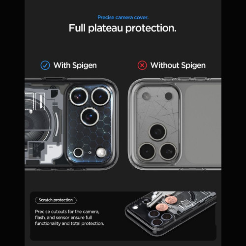Spigen Ultra Hybrid Magsafe Iphone 17 Pro Max / 18 Pro Max Zero One Black, pohled 8