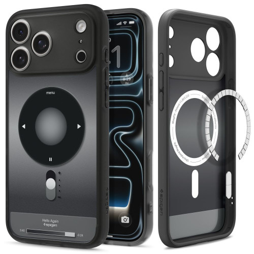Spigen Ultra Hybrid Magsafe Iphone 17 Pro Max / 18 Pro Max Classic Black, Ansicht 2