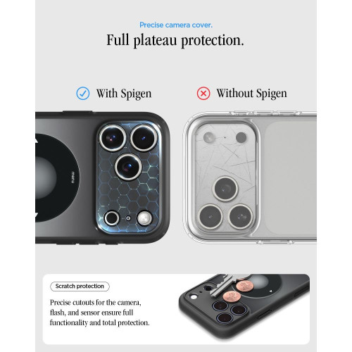 Spigen Ultra Hybrid Magsafe Iphone 17 Pro Max / 18 Pro Max Classic Black, Ansicht 7