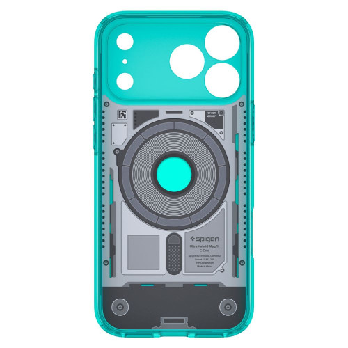 Spigen Ultra Hybrid Magsafe Iphone 17 Pro Max / 18 Pro Max C-one Bondi Blue, pohled 4