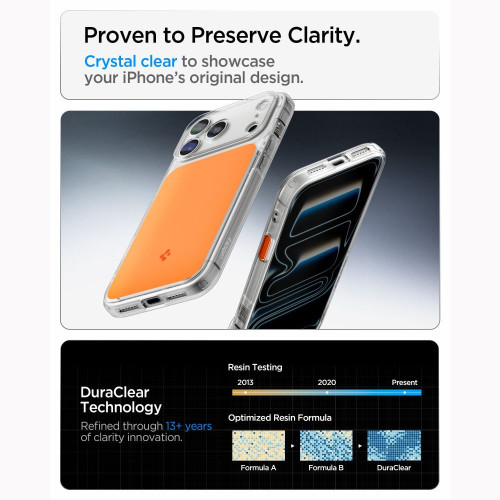 Spigen Ultra Hybrid T Magsafe Iphone 17 Pro Max / 18 Pro Max Glossy Orange, Ansicht 8