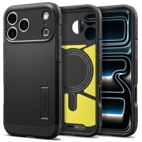 Spigen Tough Armor T Magsafe Iphone 17 Pro Max / 18 Pro Max Black, widok 2