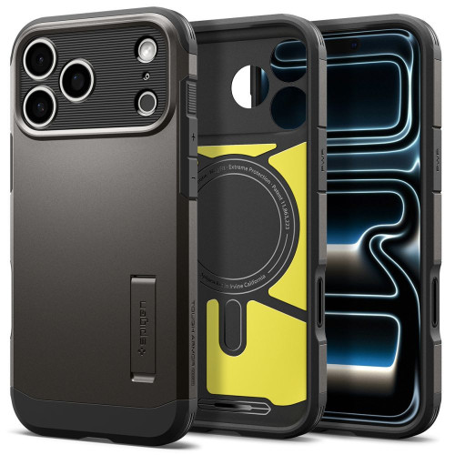 Spigen Tough Armor T Magsafe Iphone 17 Pro Max / 18 Pro Max Gunmetal, pohled 2