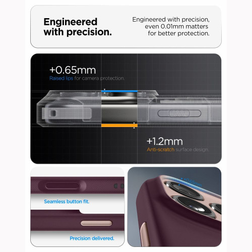 Spigen Nano Pop Magsafe Iphone 17 Pro Max / 18 Pro Max Burgundy Bean, Ansicht 8