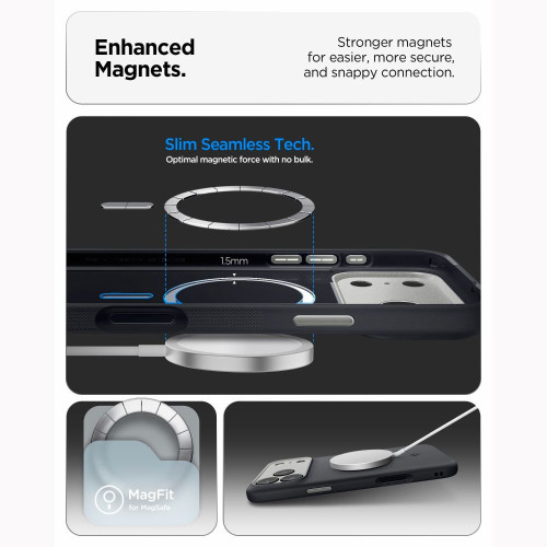 Spigen Nano Pop Magsafe Iphone 17 Pro Max / 18 Pro Max Black Sesame, Ansicht 6