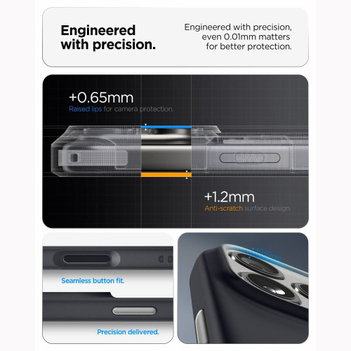 Spigen Nano Pop Magsafe Iphone 17 Pro Max / 18 Pro Max Black Sesame, Ansicht 8