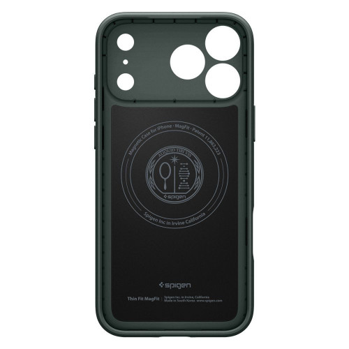 Spigen Thin Fit Magsafe Iphone 17 Pro / 18 Pro Abyss Green, Ansicht 4