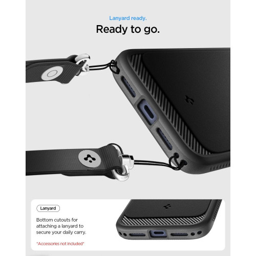 Spigen Rugged Armor Magsafe Iphone 17 Pro / 18 Pro Matte Black, Ansicht 6