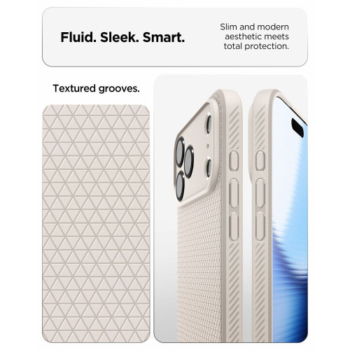 Spigen Liquid Air Iphone 17 Pro / 18 Pro Natural Titanium, view 6