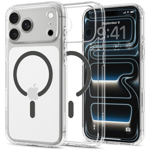 Spigen Ultra Hybrid Magsafe Iphone 17 Pro / 18 Pro Clear/graphite