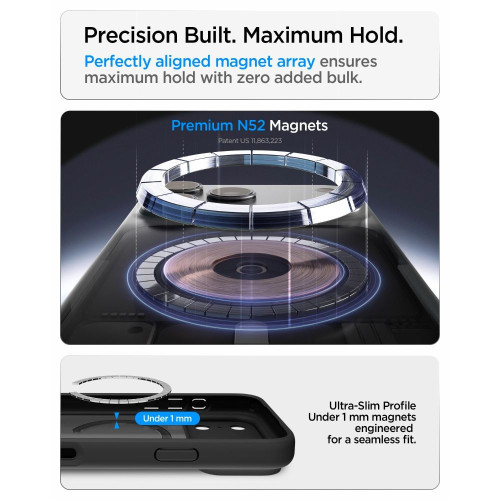 Spigen Ultra Hybrid Magsafe Iphone 17 Pro / 18 Pro Frost Black, Ansicht 7