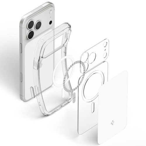Spigen Ultra Hybrid T Magsafe Iphone 17 Pro / 18 Pro Glossy White, view 4