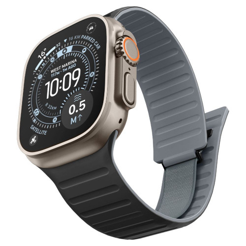 Spigen Athlex Air M Apple Watch 8 / 9 / 10 / 11 / Se / Ultra (44 / 45 / 46 / 49 Mm) Active Black/grey, view 2