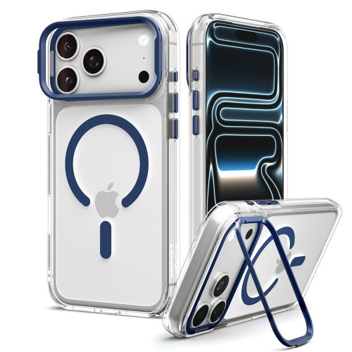 Spigen Ultra Hybrid Optik S Magsafe Iphone 17 Pro Max / 18 Pro Max Clear/deep Blue, pohled 2
