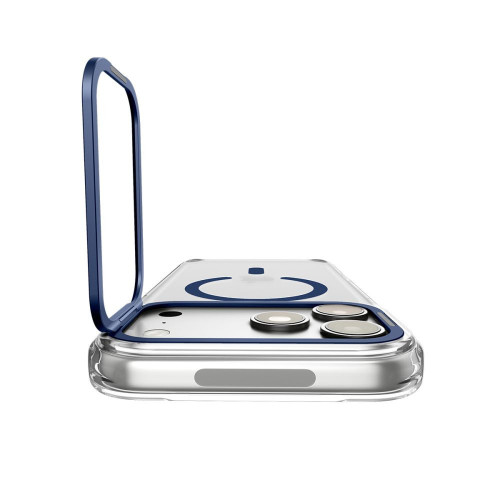 Spigen Ultra Hybrid Optik S Magsafe Iphone 17 Pro Max / 18 Pro Max Clear/deep Blue, pohled 5