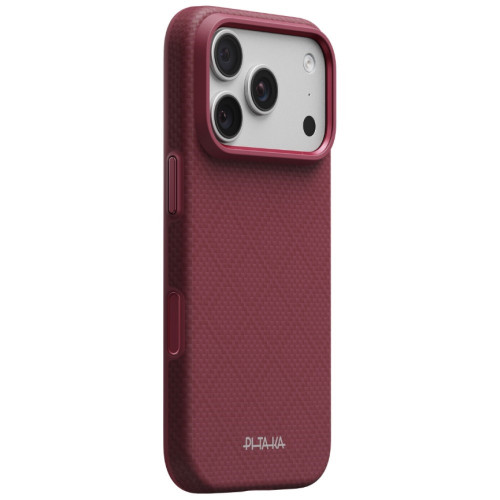 Etui PITAKA Summa Case do iPhone 18 Pro / 17 Pro burgundowy, Ansicht 2