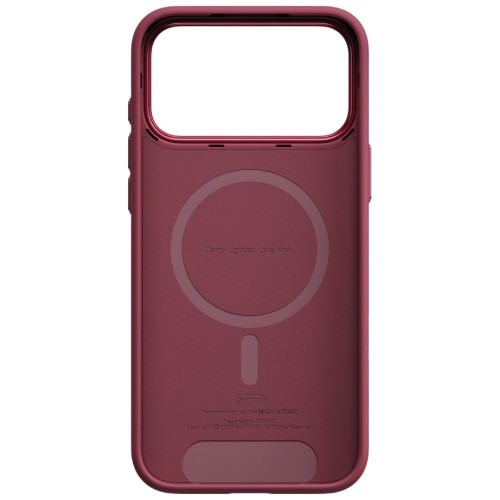 Etui PITAKA Summa Case do iPhone 18 Pro Max / 17 Pro Max burgundowy, widok 4