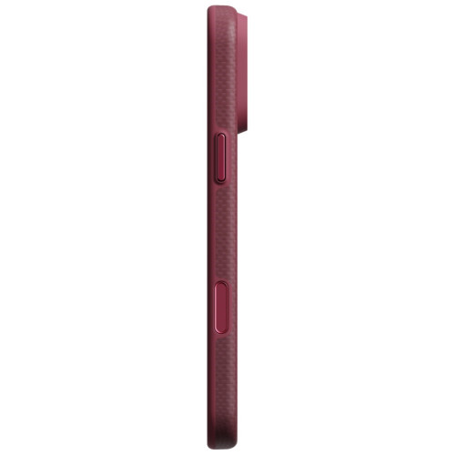 Etui PITAKA Summa Case do iPhone 18 Pro Max / 17 Pro Max burgundowy, widok 5