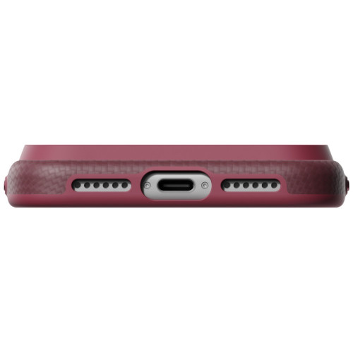 Etui PITAKA Summa Case do iPhone 18 Pro Max / 17 Pro Max burgundowy, widok 7