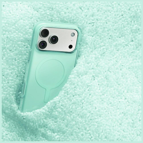 Etui UNIQ Clario do iPhone 18 Pro / 17 Pro Magclick Charging niebieski, Ansicht 6