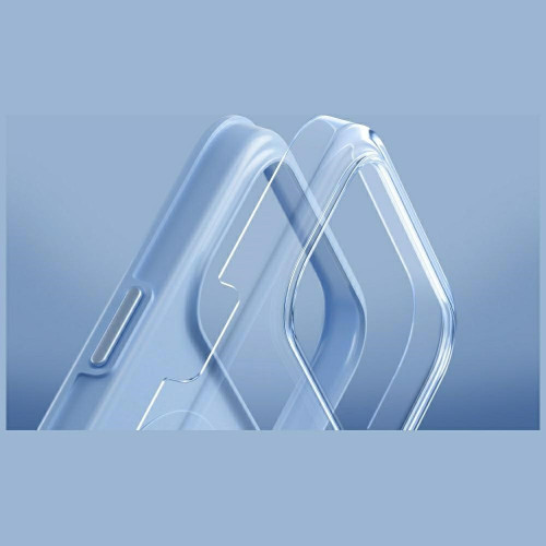 Etui UNIQ Clario do iPhone 18 Pro Max / 17 Pro Max Magclick Charging niebieski, Ansicht 6