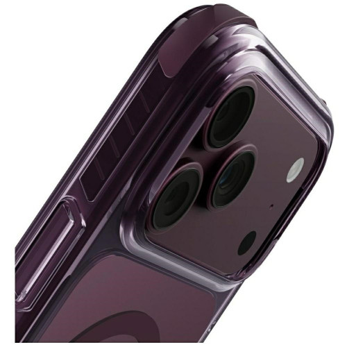 Etui UNIQ Combat do iPhone 18 Pro Max / 17 Pro Max Magclick Charging burgundowy, Ansicht 6