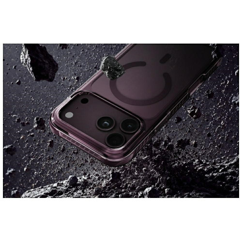 Etui UNIQ Combat do iPhone 18 Pro Max / 17 Pro Max Magclick Charging burgundowy, Ansicht 8