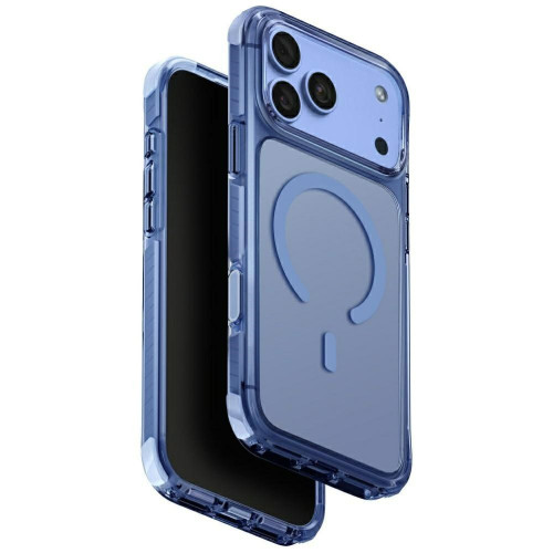 Etui UNIQ Combat do iPhone 18 Pro Max / 17 Pro Max Magclick Charging niebieski