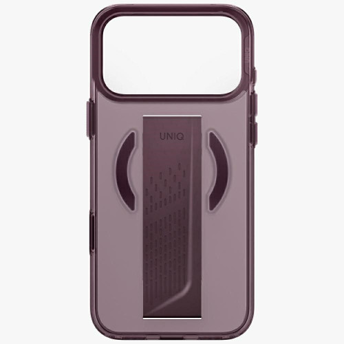 Etui UNIQ Heldro Air do iPhone 18 Pro Max / 17 Pro Max Magclick Charging burgundowy, Ansicht 3