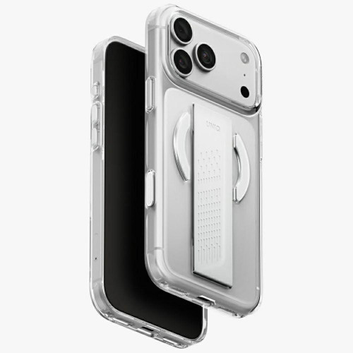 Etui UNIQ Heldro Air do iPhone 18 Pro Max / 17 Pro Max Magclick Charging przezroczysty