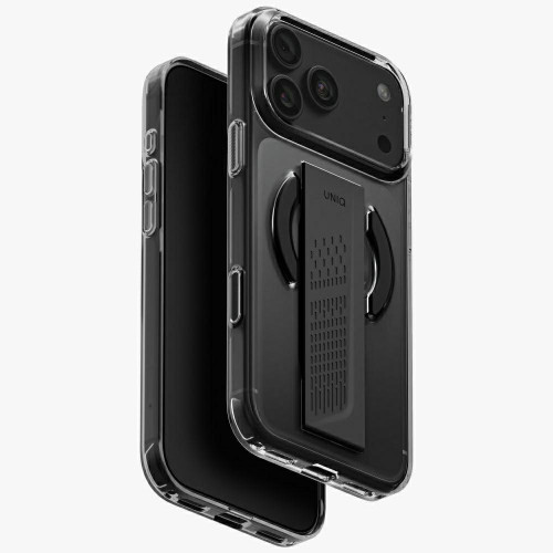 Etui UNIQ Heldro Air do iPhone 18 Pro Max / 17 Pro Max Magclick Charging tinted smoke