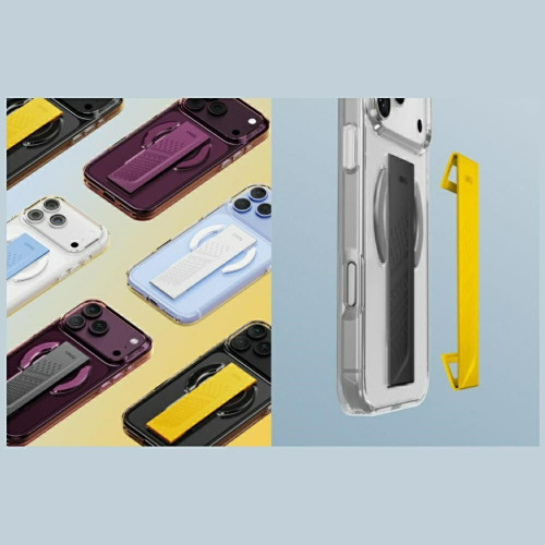 Etui UNIQ Heldro Air do iPhone 18 Pro Max / 17 Pro Max Magclick Charging tinted smoke, Ansicht 6