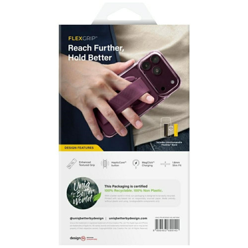 Etui UNIQ Heldro Air do iPhone 18 Pro Max / 17 Pro Max Magclick Charging tinted smoke, Ansicht 8