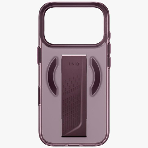 Etui UNIQ Heldro Air do iPhone 18 Pro / 17 Pro Magclick Charging burgundowy, Ansicht 3
