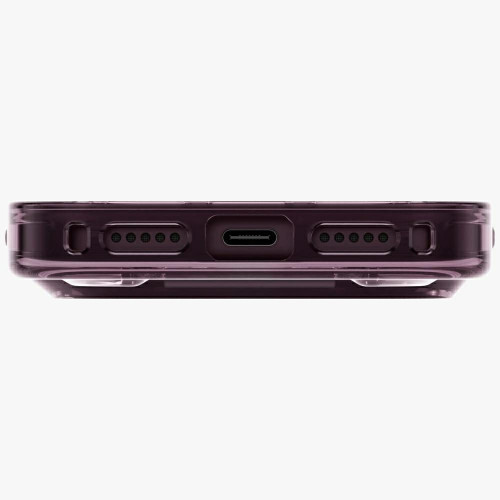 Etui UNIQ Heldro Air do iPhone 18 Pro / 17 Pro Magclick Charging burgundowy, Ansicht 5