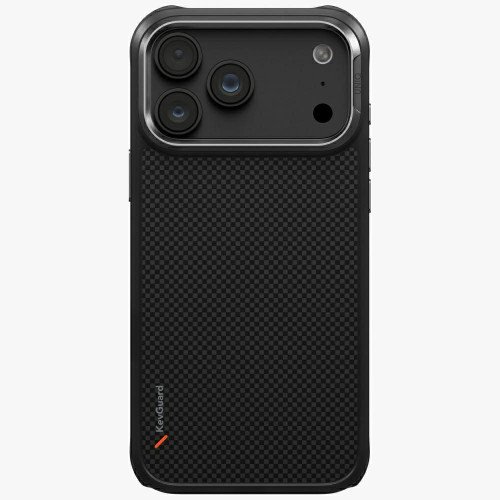 Etui UNIQ Keva do iPhone 18 Pro Max / 17 Pro Max Magclick Charging czarny, Ansicht 2