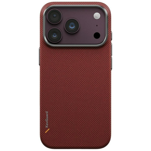 Etui UNIQ Keva EDGE do iPhone 18 Pro / 17 Pro Magclick Charging czerwony, Ansicht 2