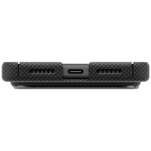 Etui UNIQ Keva EDGE do iPhone 18 Pro Max / 17 Pro Max Magclick Charging czarny, Ansicht 4