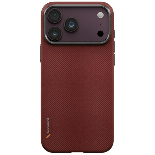 Etui UNIQ Keva EDGE do iPhone 18 Pro Max / 17 Pro Max Magclick Charging czerwony, Ansicht 2
