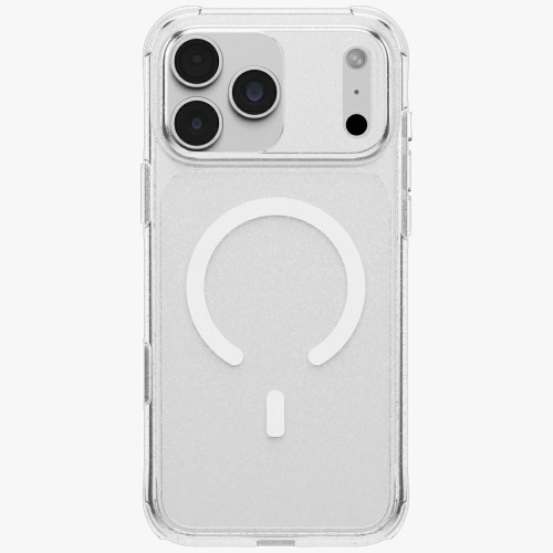 Etui UNIQ LifePro Xtreme do iPhone 18 Pro Max / 17 Pro Max Magclick Charging przezroczysty/brokat