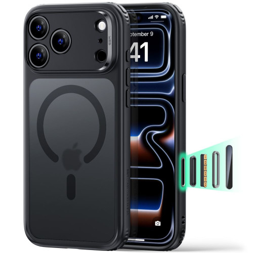 Esr Classic Hybrid Magsafe Iphone 17 Pro / 18 Pro Frosted Black