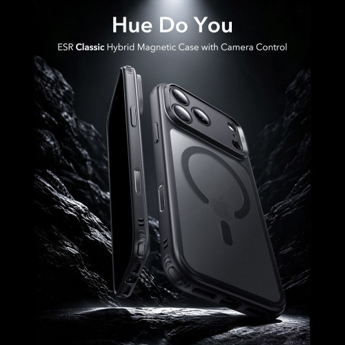 Esr Classic Hybrid Magsafe Iphone 17 Pro / 18 Pro Frosted Black, view 2