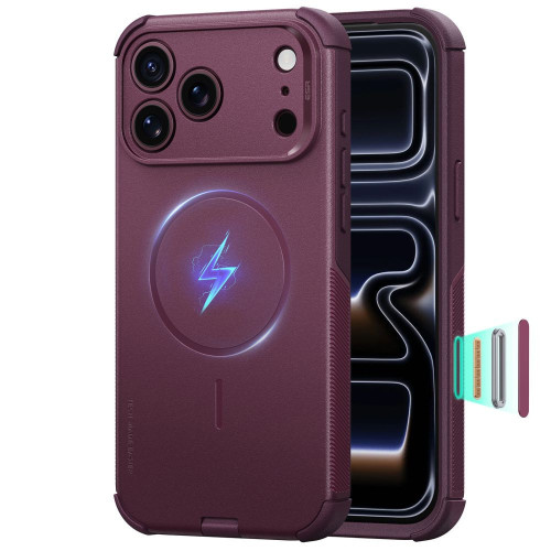 Esr Cyber Tough Magsafe Iphone 17 Pro Max / 18 Pro Max Deep Burgundy