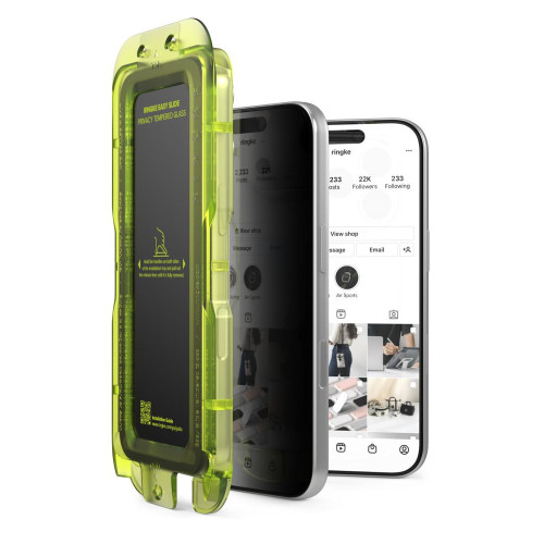 SzkŁo PrywatyzujĄce Ringke Easy Slide 2-pack Iphone 18 Pro Privacy, όψη 2