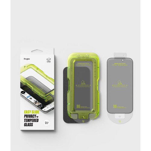 SzkŁo PrywatyzujĄce Ringke Easy Slide 2-pack Iphone 18 Pro Privacy, όψη 6