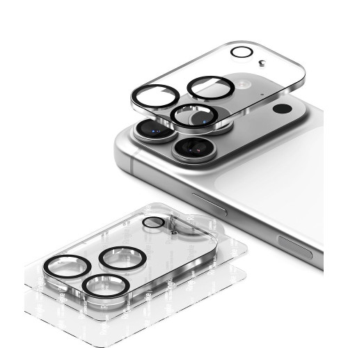 OsŁona Aparatu Ringke Camera Full Cover 2-pack Iphone 18 Pro Black, pohled 3