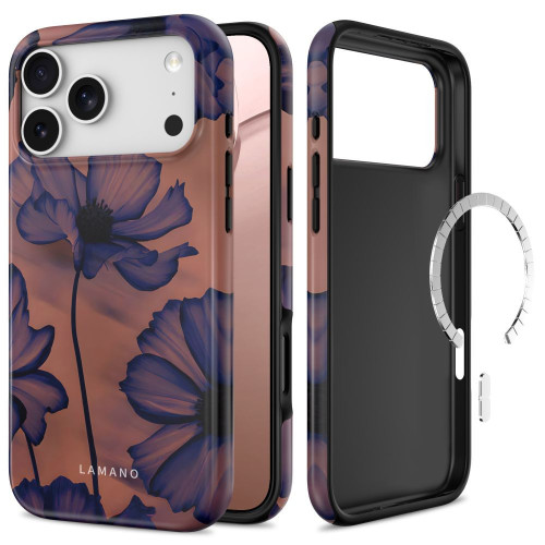 Tech-protect Lamano Magsafe Iphone 17 Pro / 18 Pro Velvet Night