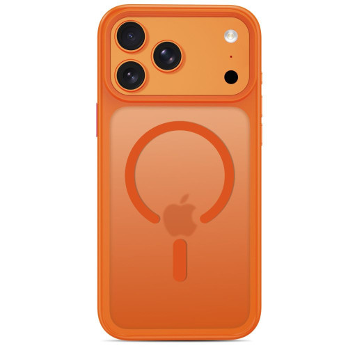 Tech-protect Magmat Magsafe Cc Iphone 17 Pro / 18 Pro Matte Cosmic Orange, view 3