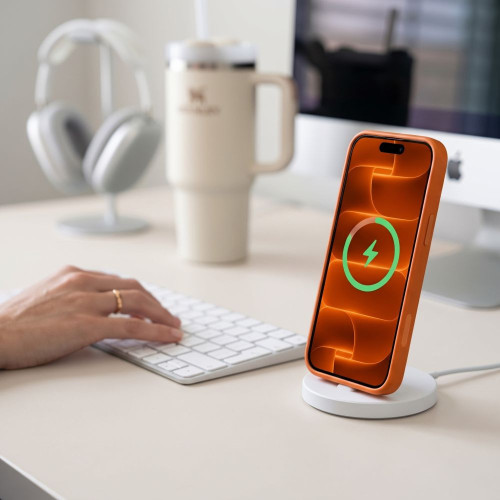 Tech-protect Magmat Magsafe Cc Iphone 17 Pro / 18 Pro Matte Cosmic Orange, view 5