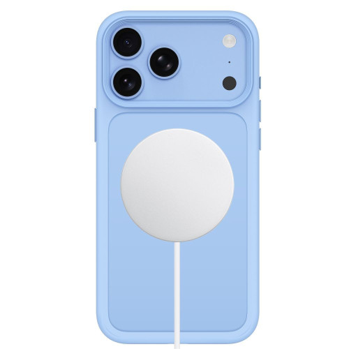 Tech-protect Magmat Magsafe Cc Iphone 17 Pro / 18 Pro Matte Light Blue, view 3